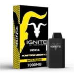 Ignite Honeydew Lemon Ice Indica THCA Blend 7000MG