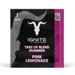 Ignite Pink Lemonade Take of Blend Gummies 150 MG