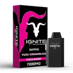 Ignite Yuzu Creamslice Sativa THCA Blend 7000MG