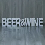 Beer & Wine PCB Signs (30×7 Inch with Switch)
