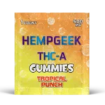 HEMPGEEK THC-A GUMMIES TROPICAL PUNCH 500 MG 1 COUNT